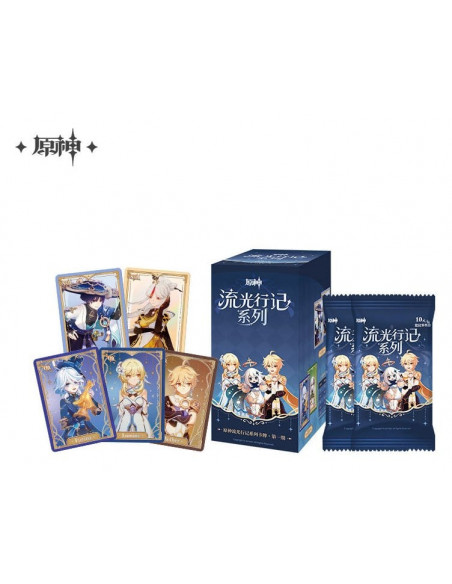 Genshin Impact Trading Card Game Journey of Light Blind Box Display (18) *Chinese Version*