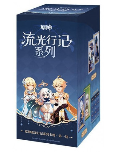 Genshin Impact Trading Card Game Journey of Light Blind Box Display (18) *Chinese Version*