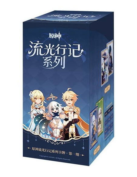 Genshin Impact Trading Card Game Journey of Light Blind Box Display (18) *Chinese Version*