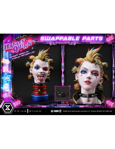 Batman Ultimate Premium Masterline Series Statue Cyberpunk Harley Quinn 60 cm