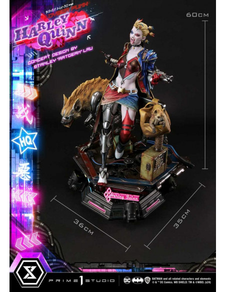 Batman Ultimate Premium Masterline Series Statue Cyberpunk Harley Quinn 60 cm