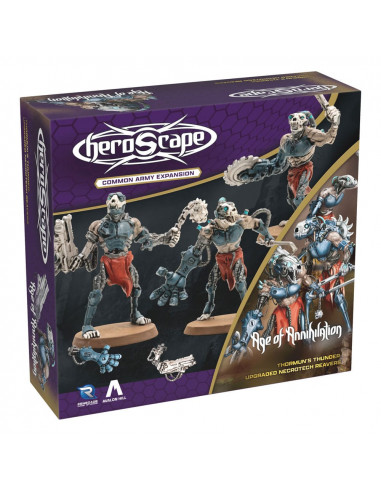 Heroscape Army Expansion Age of Annihilation Upgraded Necrotech Reavers (Common) *English Version*