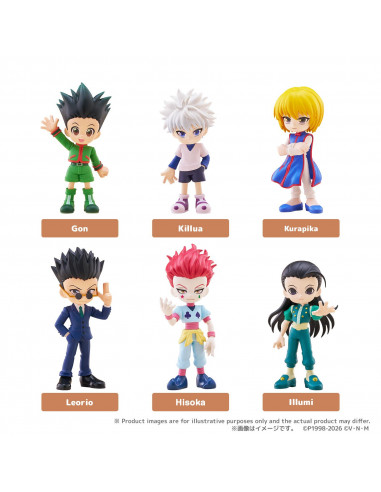HUNTER X HUNTER VOL. 1 PALVERSE MINI FIGURE SET (6)