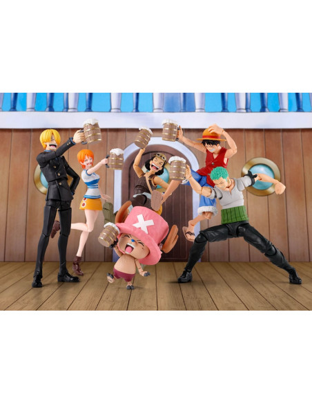 One Piece S.H. Figuarts Accessory Set The Straw Hat Crew Party Set
