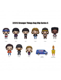 Stranger Things 3D Foam Bag Clips Series 5 Display (24) 2