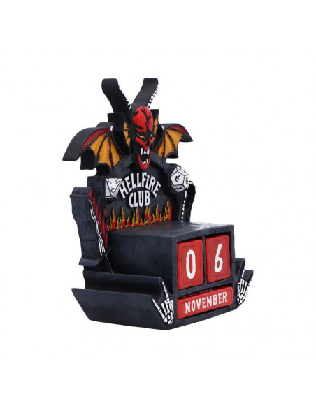 STRANGER THINGS HELLFIRE CLUB PERPETUAL CALENDAR