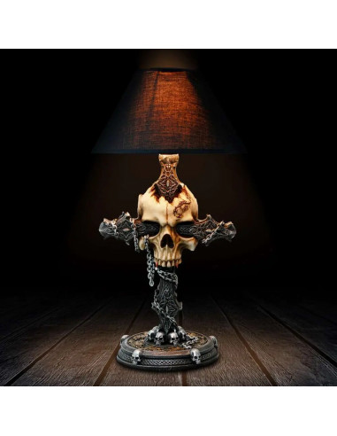 CRANIUM CRUCIS TABLE LAMP