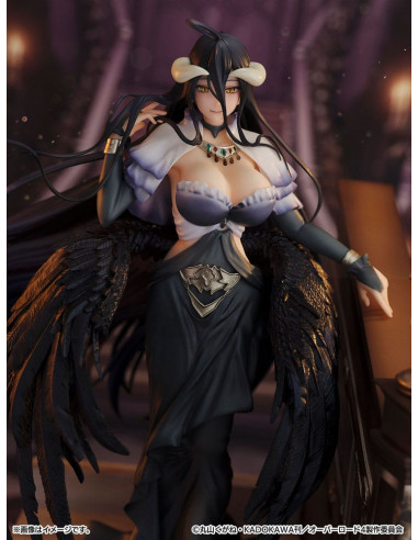 Overlord SHIBUYA SCRAMBLE FIGURE PVC Statue 1/7 Albedo Jet Black Dress Ver. 28 cm