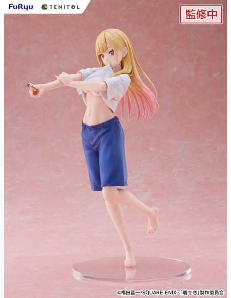 My Dress-Up Darling Tenitol Tall PVC Statue Marin Kitagawa Gojo's Gym Uniform Ver. 30 cm