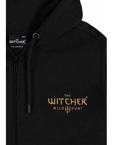 The Witcher Hooded Zip-Up Sweater The Wild Hunt XXL
