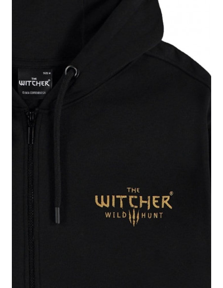 The Witcher Hooded Zip-Up Sweater The Wild Hunt XXL