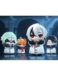 Genshin Impact Mini Figures Fatui Harbingers Chibi Design 7 cm Blind Box Display (9)