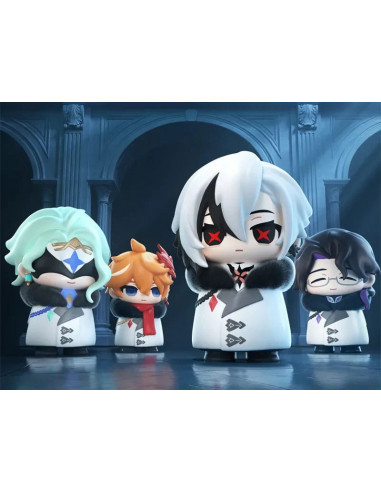 Genshin Impact Mini Figures Fatui Harbingers Chibi Design 7 cm Blind Box Display (9)