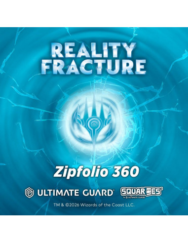 Ultimate Guard Zipfolio 360 Xenoskin Magic: The Gathering 'Reality Fracture' - Blue Rare / Multicolor Rare