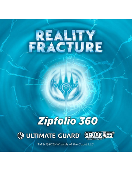 Ultimate Guard Zipfolio 360 Xenoskin Magic: The Gathering 'Reality Fracture' - Blue Rare / Multicolor Rare