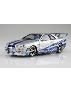 FAST & FURIOUS R34 SKYLINE GT-R MK 1/24