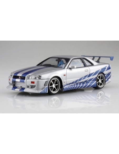 FAST & FURIOUS R34 SKYLINE GT-R MK 1/24