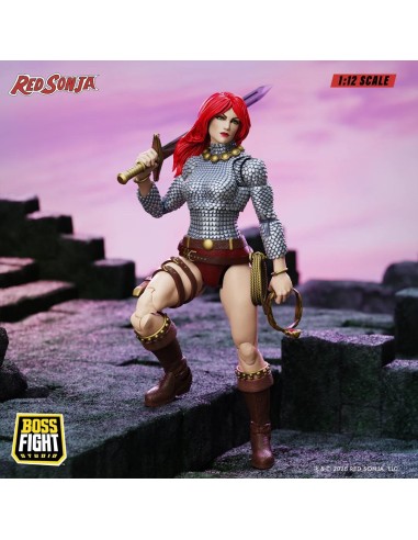 RED SONJA IMMORTAL RED SONJA 1:12 SCALE EPIC H.A.C.K.S. ACTION FIGURE