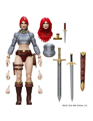 RED SONJA IMMORTAL RED SONJA 1:12 SCALE EPIC H.A.C.K.S. ACTION FIGURE