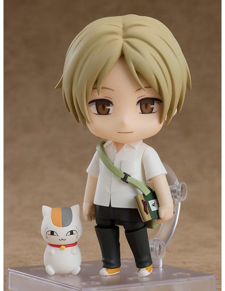 Natsume Yujin-cho Nendoroid Action Takashi Natsume & Nyanko Sensei 10 cm