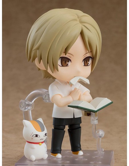 Natsume Yujin-cho Nendoroid Action Takashi Natsume & Nyanko Sensei 10 cm