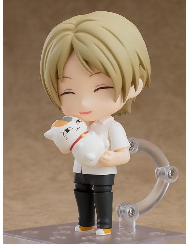 Natsume Yujin-cho Nendoroid Action Takashi Natsume & Nyanko Sensei 10 cm