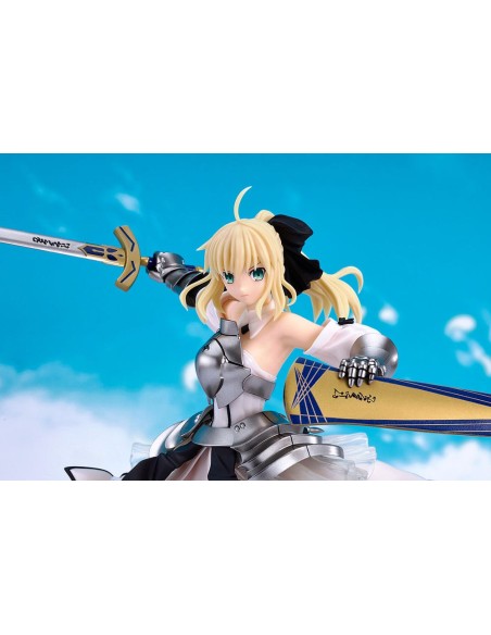 Fate/Stay Night Plamatea Plastic Model Kit Reincarnation Saber Lily Distant Avalon 20 cm