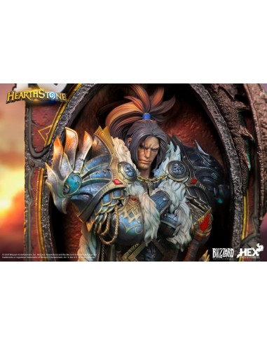 Hearthstone 3D Art Frame Statue Varian Wrynn 31 cm