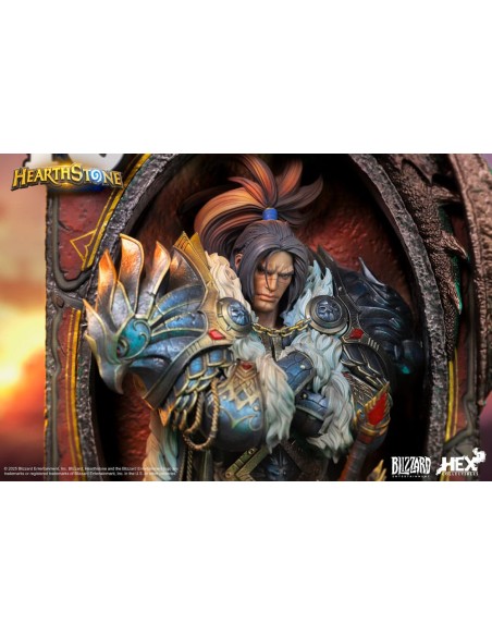 Hearthstone 3D Art Frame Statue Varian Wrynn 31 cm