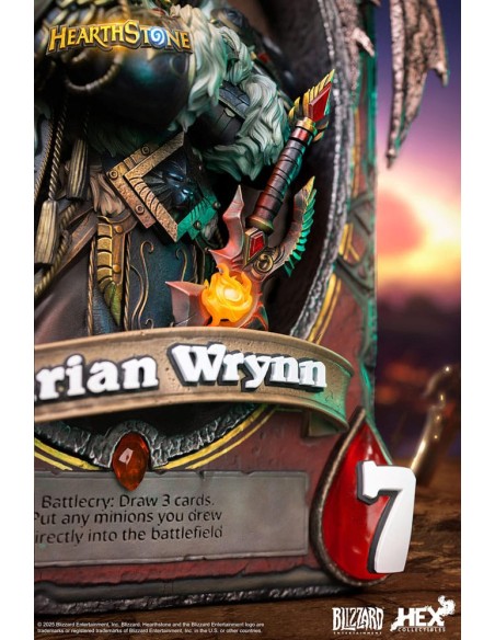 Hearthstone 3D Art Frame Statue Varian Wrynn 31 cm