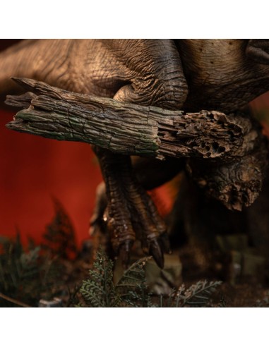 Jurassic Park Demi Art Scale Statue 1/20 T-Rex Chase 30 cm