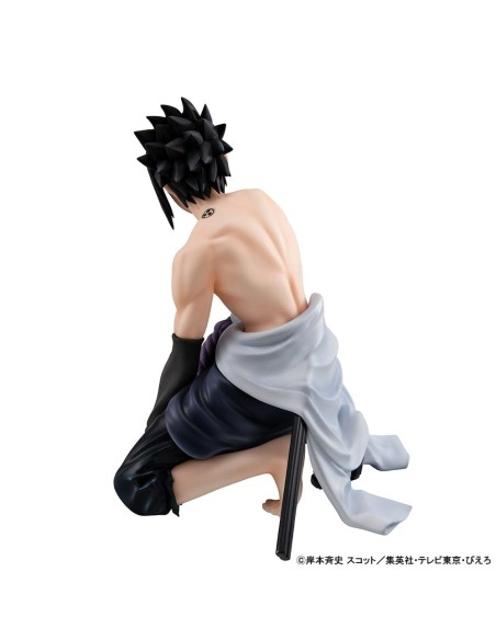 Naruto Shippuden G.E.M. Series PVC Statue Sasuke Palm Size 12 cm