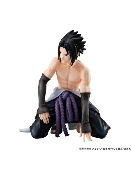 Naruto Shippuden G.E.M. Series PVC Statue Sasuke Palm Size 12 cm