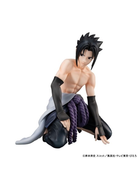 Naruto Shippuden G.E.M. Series PVC Statue Sasuke Palm Size 12 cm