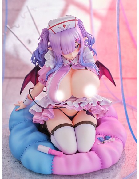Comic Unreal PVC Statue 1/6 Ayano Nanamori Jiraikei Succubus Nurse Illustrated by Siokonbu 20 cm