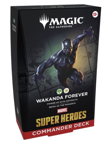 Magic the Gathering Marvel Super Heroes Commander Decks Case (4) english