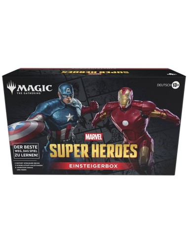 Magic the Gathering Marvel Super Heroes Beginner Box Case (3) german