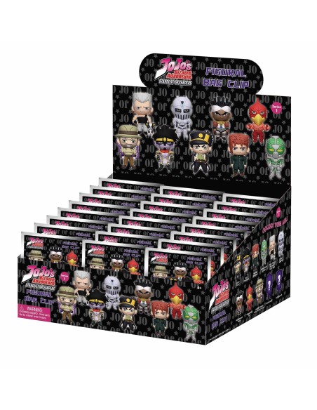 JOJO'S BIZARRE ADVENTURE BAG CLIP BLIND BOX DISPLAY (24)