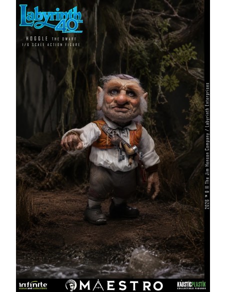 LABYRINTH HOGGLE THE DWARF 1/6 ACTION FIGURE