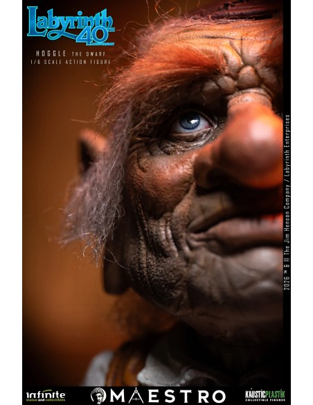 LABYRINTH HOGGLE THE DWARF 1/6 ACTION FIGURE