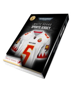 Warhammer 40,000 Sports Jersey Shirt White Scar - L