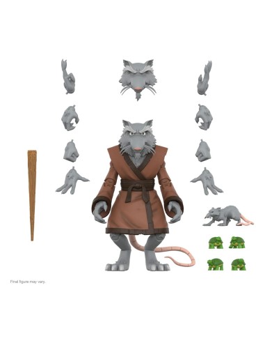 Teenage Mutant Ninja Turtles Ultimates Action Figure Wave 13 Splinter 18 cm