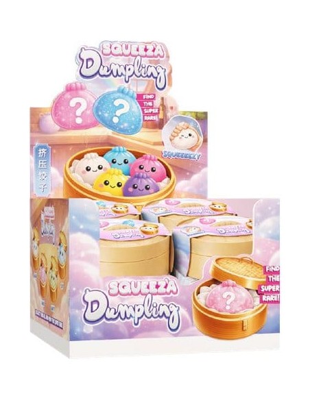 Squeez'a Dumpling Squishy Blind Box Display (8)