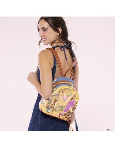 Tangled by Loungefly Mini Backpack Rapunzel Painting