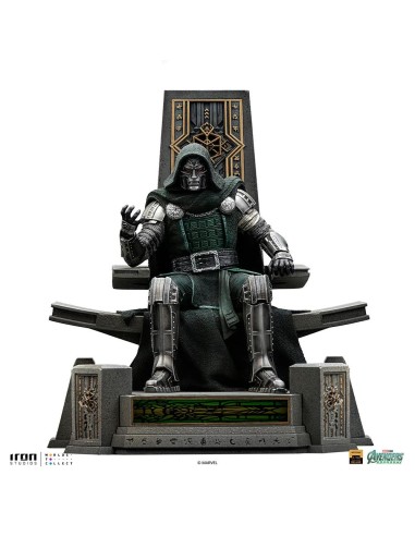 AVENGERS:DOOMSDAY DOCTOR DOOM ON THRONE 1/10 STATUE