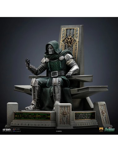 AVENGERS:DOOMSDAY DOCTOR DOOM ON THRONE 1/10 STATUE