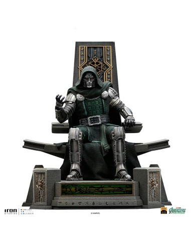 AVENGERS:DOOMSDAY DOCTOR DOOM ON THRONE 1/10 STATUE