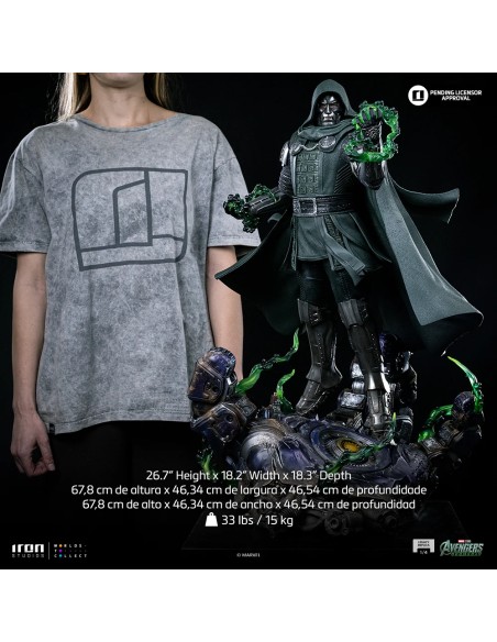AVENGERS:DOOMSDAY DOCTOR DOOM 1/4 LEGACY REPLICA
