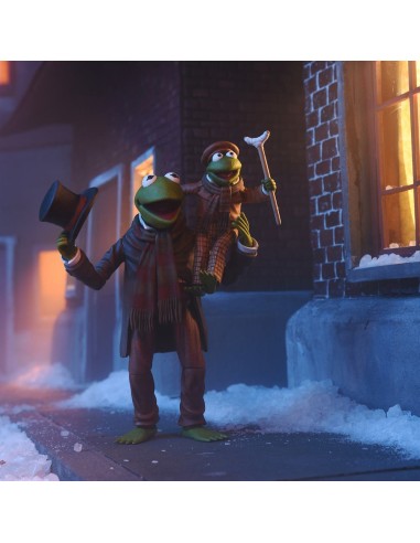 THE MUPPET CHRISTMAS CAROL KERMIT AS BOB CRATCHIT ULTIMATE ACTION FIGURE
