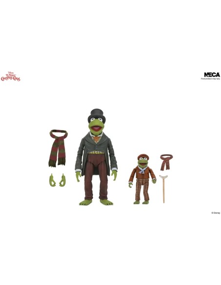 THE MUPPET CHRISTMAS CAROL KERMIT AS BOB CRATCHIT ULTIMATE ACTION FIGURE